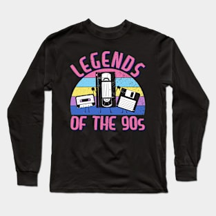 90s Party Outfit For Women & Men, 90's Costume, Legends 90s Long Sleeve T-Shirt